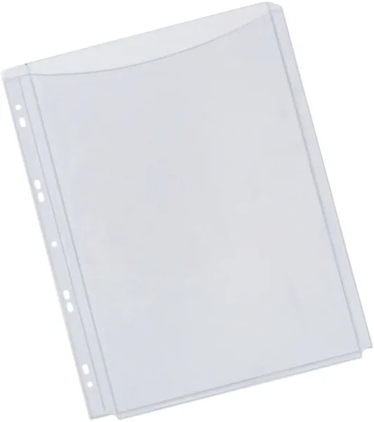 Q-connect Katalogtasche A4 180my transparent 5 Stück
