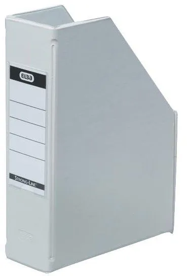 Elba Zeitschriftensammler im A5-Format mit 60 mm Rückenbreite, weiße Farbe