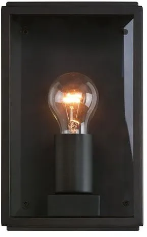 Astro Homefield 160 Badezimmerlampe LED Matt Schwarz