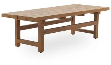 Sika-Design Julian Outdoor Couchtisch 140x55 cm Teak