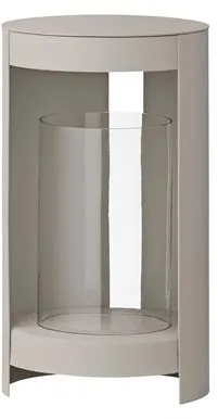 AYTM ORA Laterne Taupe H28.2 cm