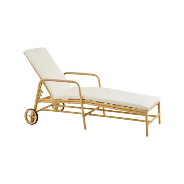 Sika Design Josephine Sonnenliege - Natur - Ohne Kissen