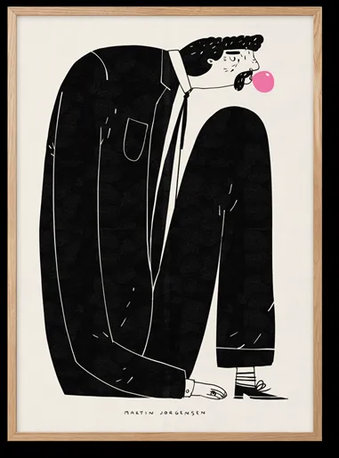 Peléton Gumman 70x100 Poster