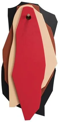 Valerie Objects Schneidebrett/Aufhängung Schwarz/Braun/Rosa/Rot