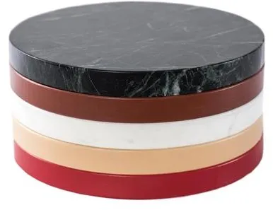 Valerie Objects Five Circles Schneidebrett/Tischuntersetzer Set B Mehrfarbig