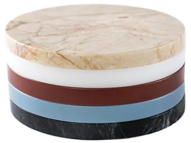 Valerie Objects Five Circles Schneidebrett/Tischuntersetzer Set C Mehrfarbig