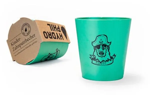 Organic Beauty Becher für Kinderzahnbürste Hydrophil (1 Stk)